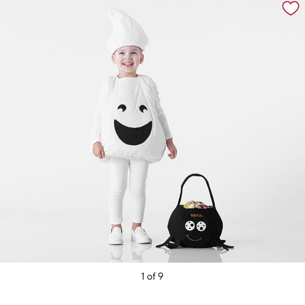 Pottery Barn Kids ghost costume- size 3T.